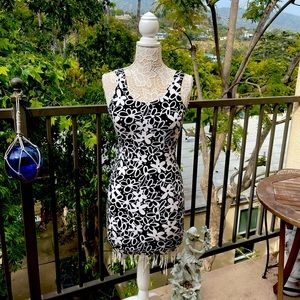 Sexy open back dress